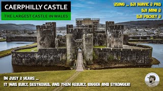 Caerphilly Castle  The Largest in Wales 2nd in Britain [upl. by Ahsenwahs917]