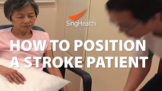 How To Position A Stroke Patient [upl. by Refinne982]