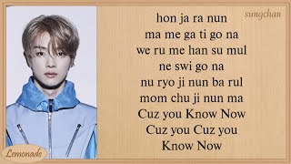 NCT U  Know Now Easy Lyrics [upl. by Htehpaj]