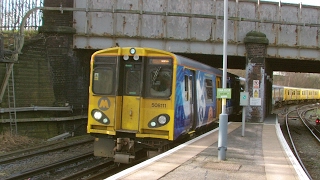 Half an Hour at 216  Birkenhead North Station 1022017  Class 507 508 terminus [upl. by Toomin470]