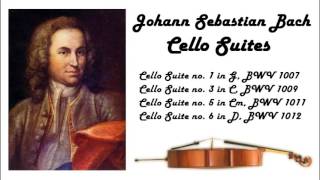 Johann Sebastian Bach  Cello suites in 432 Hz great for reading or studying [upl. by Carlen]