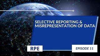 Selective Reporting amp Misrepresentation of Data  Episode 11  Research Ethics [upl. by Nylrehc9]