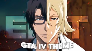 Aizen x Urahara  GTA IV Theme Edit [upl. by Rubel]